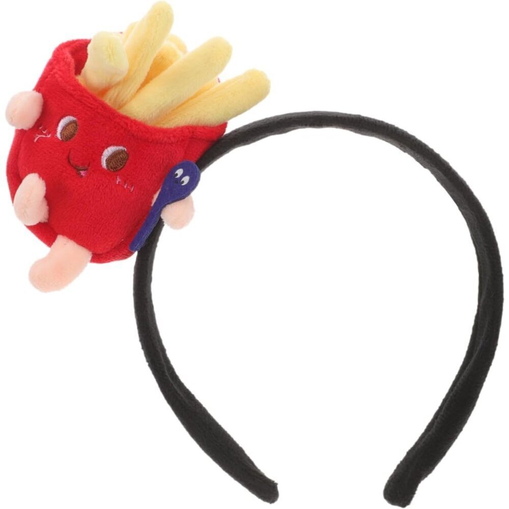 French Fries Headband Cartoon Quirky Accessory for Women Girls Halloween
